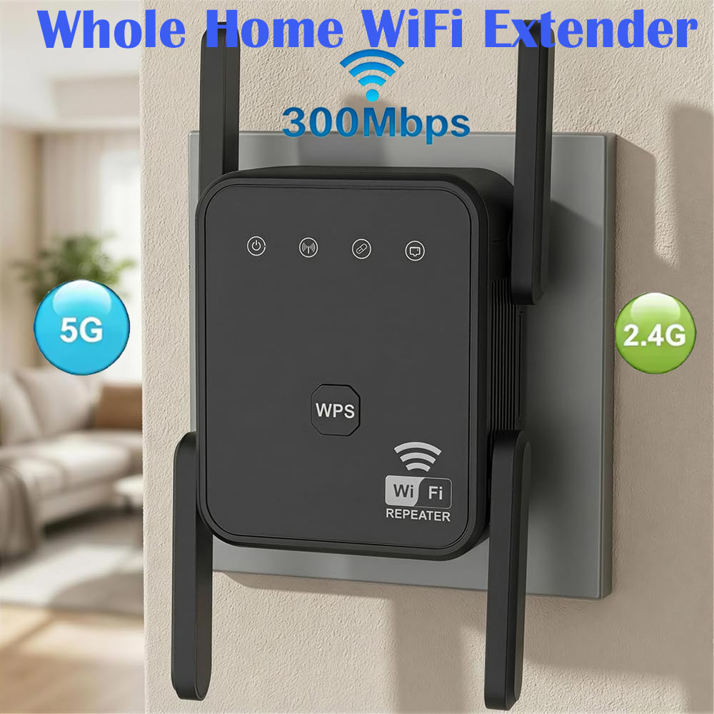 Hdmi Cable - 2026 New WiFi Repeater 300Mbps 2.4GHz