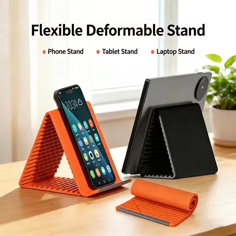 Laptop Stand - Lazy Portable Phone Stand Silicone Desktop