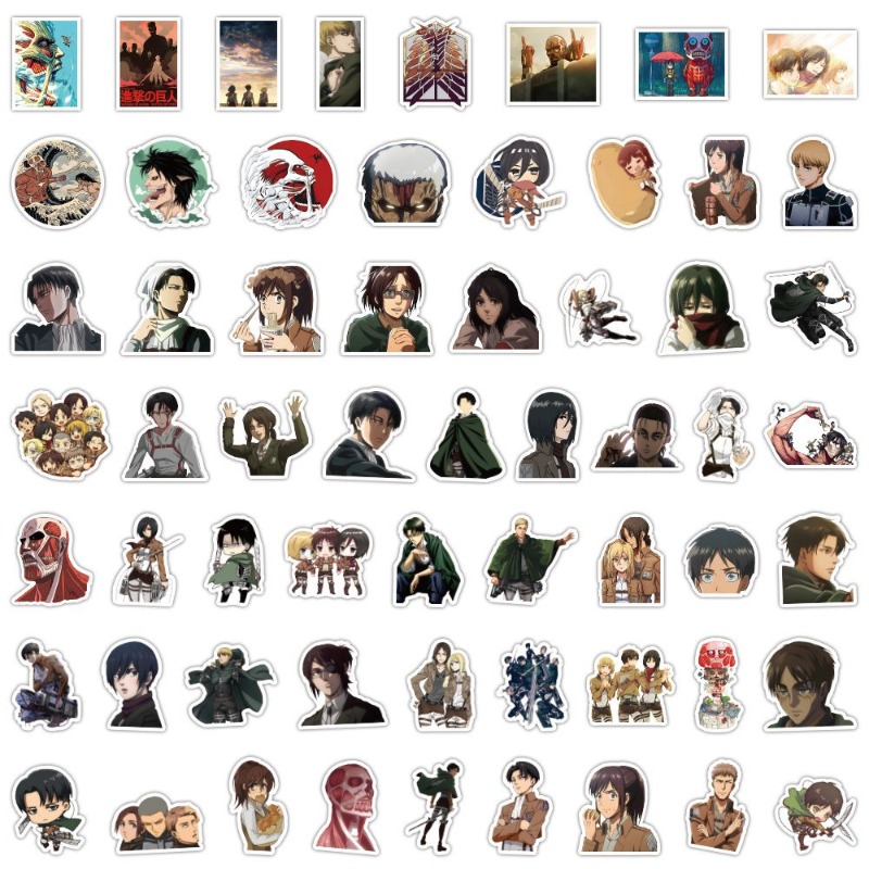 60Pcs Attack on Titan Anime St - огляд і ціна Laptop Accessories & Repair Jagtap Dairy Pimple Nilakh Pimpri Chinchwad Maharashtra