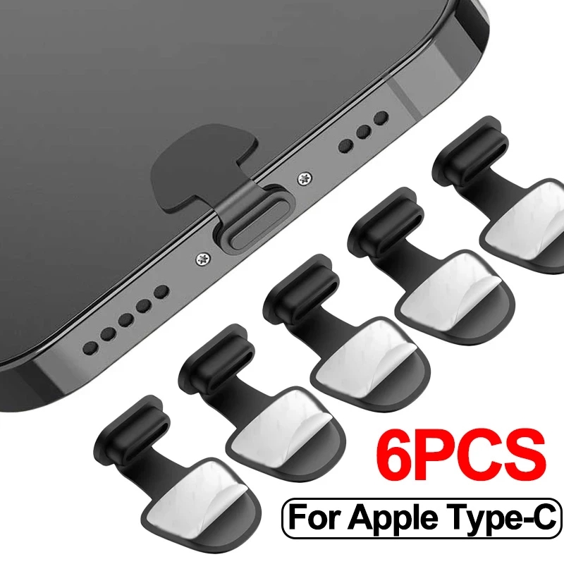 1/4/6Pcs Charging Port Anti-Du - огляд і ціна Usb C Hub