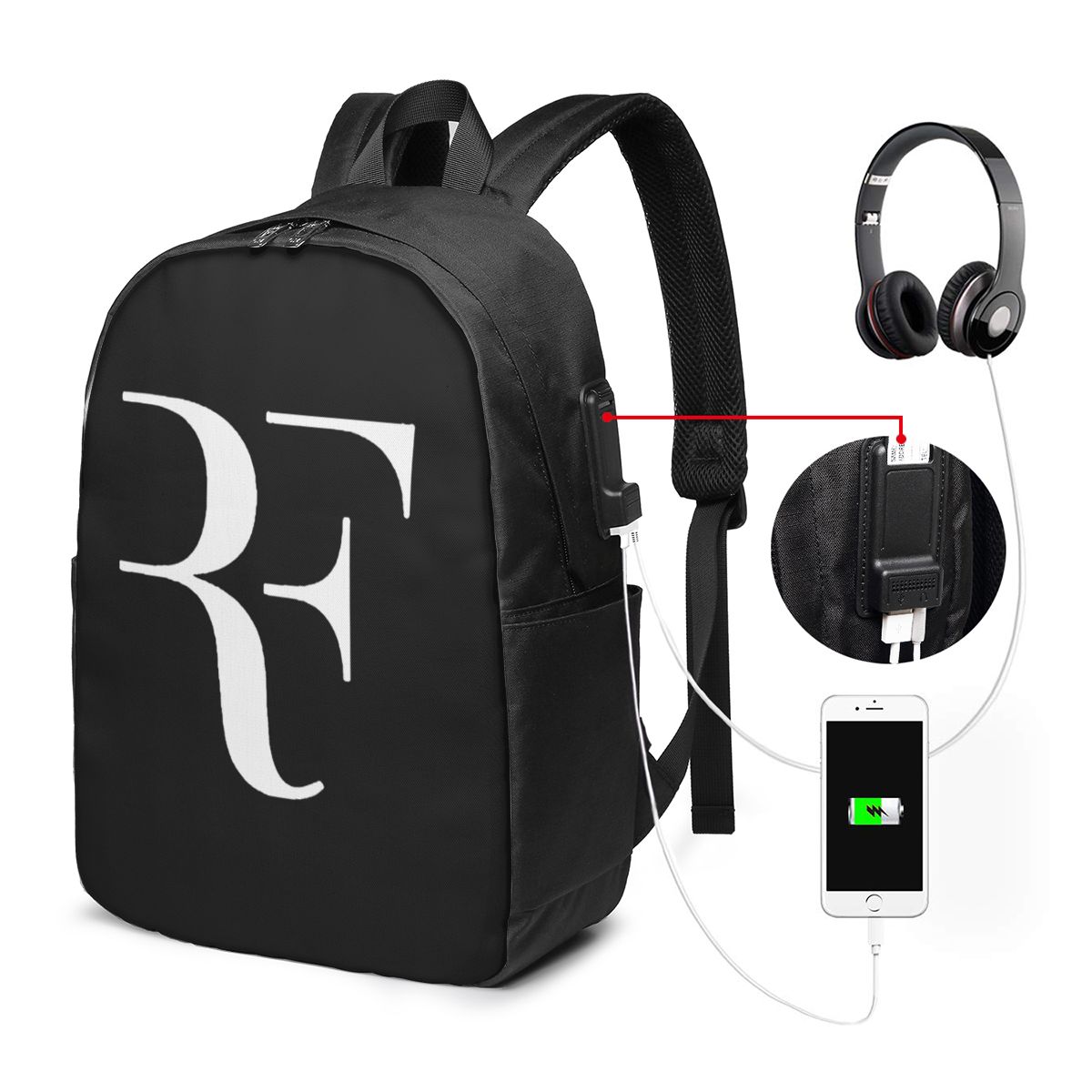 Roger Federer Backpack Travel  - огляд і ціна Laptop Bag