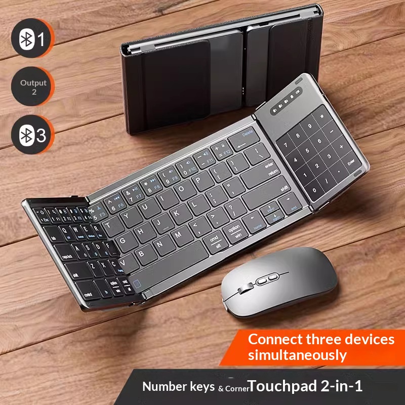 Mengzu Tri Fold Wireless Bluet - огляд і ціна Laptop Mouse